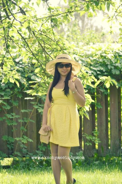 Yellow Lace Dress