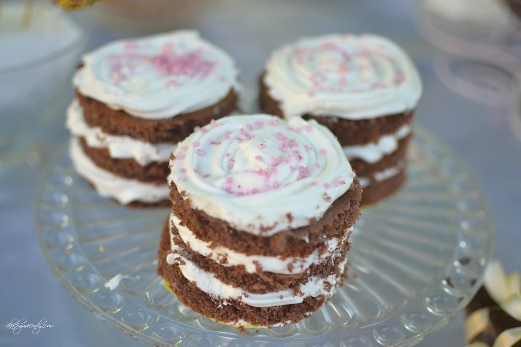 Mini Chocolate Layer Cake