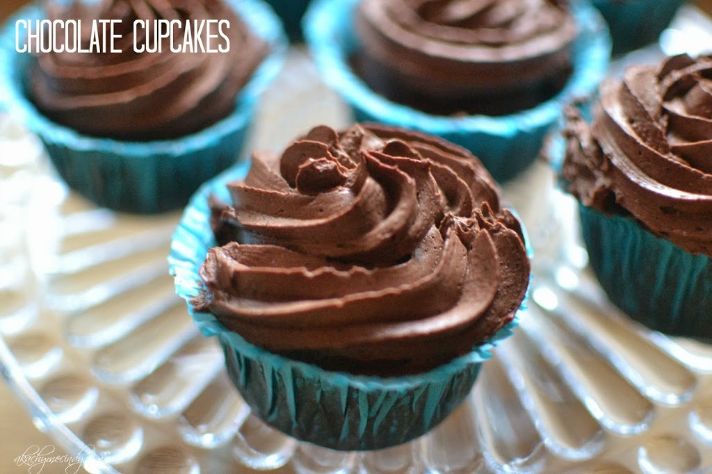 Chocolate Cupcakes With Chocolate Frosting