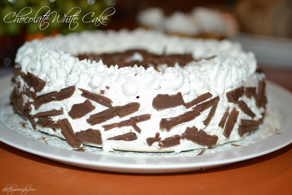 Sweet Treats: Chocolate (White) Cake