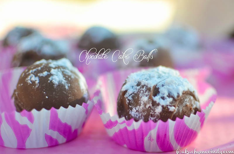 Eats / Chocolate Cake Balls