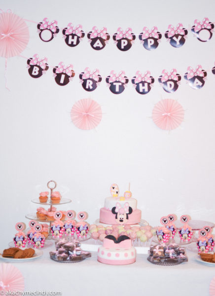 Minnie Mouse Themed Birthday Party