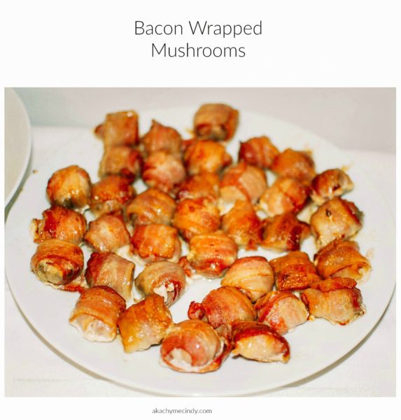 Eats / Bacon Wrapped Mushrooms