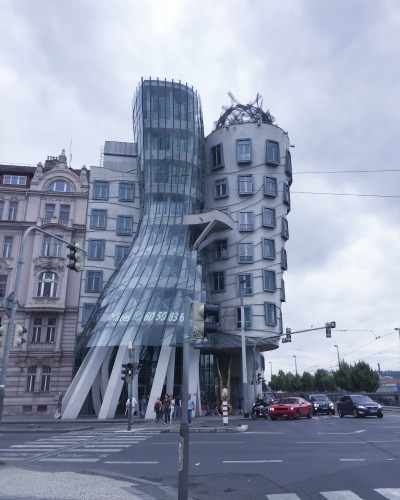 Prague, Czech Republic / Lennon Wall & Dancing House