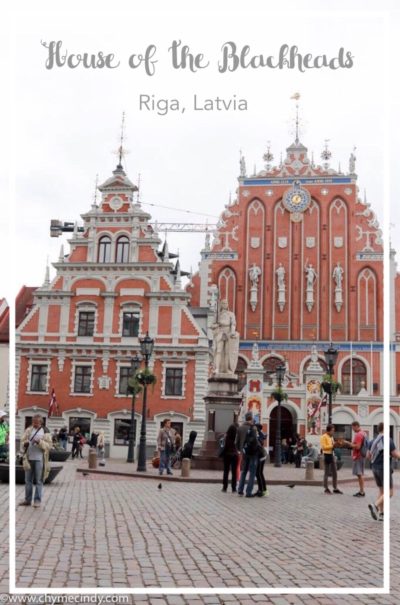 Riga, Latvia / House Of The Blackheads