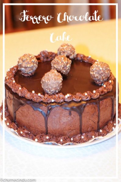 Eats / Ferrero Chocolate Cake