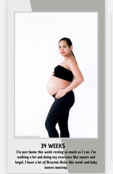 Pregnancy Update / Week 34