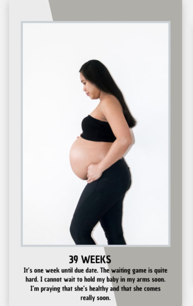 Pregnancy Update / Week 39